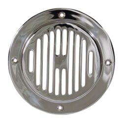 AG Internal Chromed Cast Brass Grill 150mm OD