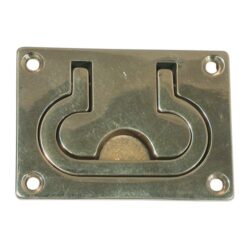 AG Lifting Ring Flush Brass 75 x 55mm