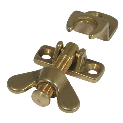 AG Hatch Fastener Brass 50 x 40 x 10mm 1 AG Hatch Fastener Brass 50 x 40 x 10mm