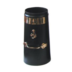 AG Chimney Galvanised Double Skin Brass 12" x 6"