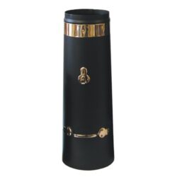 AG Chimney Galvanised Double Skin Brass 18" x 6"
