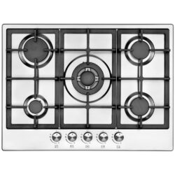 Focal Point Stainless Steel LPG Hob with 5 Burners