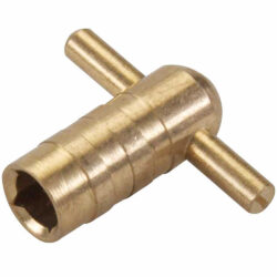 AG Radiator Key in Brass