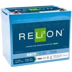 RELiON RB75 Lifepo4 Lithium Ion Battery