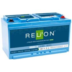 RELiON RB80-D Lifepo4 Lithium Ion Battery