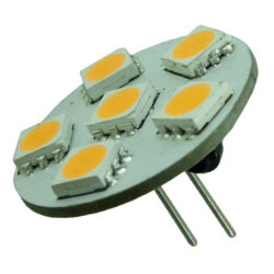 Aten Lighting 6 LED G4 Rear Pin Bulb Warm White
