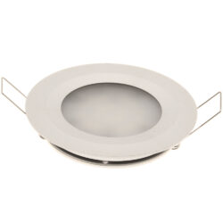 Aten Lighting Slim Aluminium Downlight LED No Switch (Cool White)