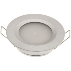 Aten Lighting Slim Aluminium Downlight LED No Switch (Warm White)