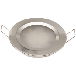 Aten Lighting Chrome Slim LED Downlight No Switch