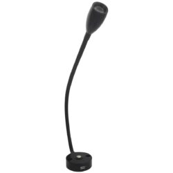 Long Neck Black LED Reading Light