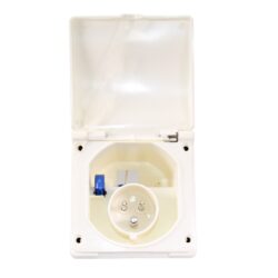 W4 Mains Inlet Flush Mount with Cover