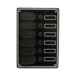 AAA Panel Switch 6-Way Waterproof