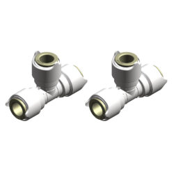 Whale Quick Connect Equal Tee 15mm