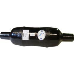 Centek Vernatone Round GRP Exhaust Muffler