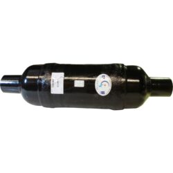 Centek Vernatone Round GRP Exhaust Muffler