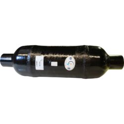 Centek Vernatone Round GRP Exhaust Muffler