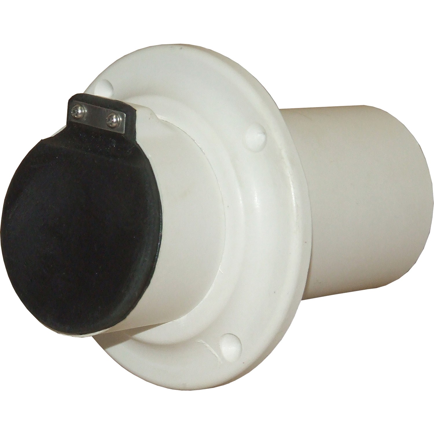 Centek GRP Through Hull Exhaust Outlet (White / 51mm) 1 Centek GRP Through Hull Exhaust Outlet
