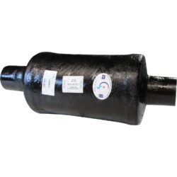 Centek Vernatone Round MKII GRP Exhaust Muffler