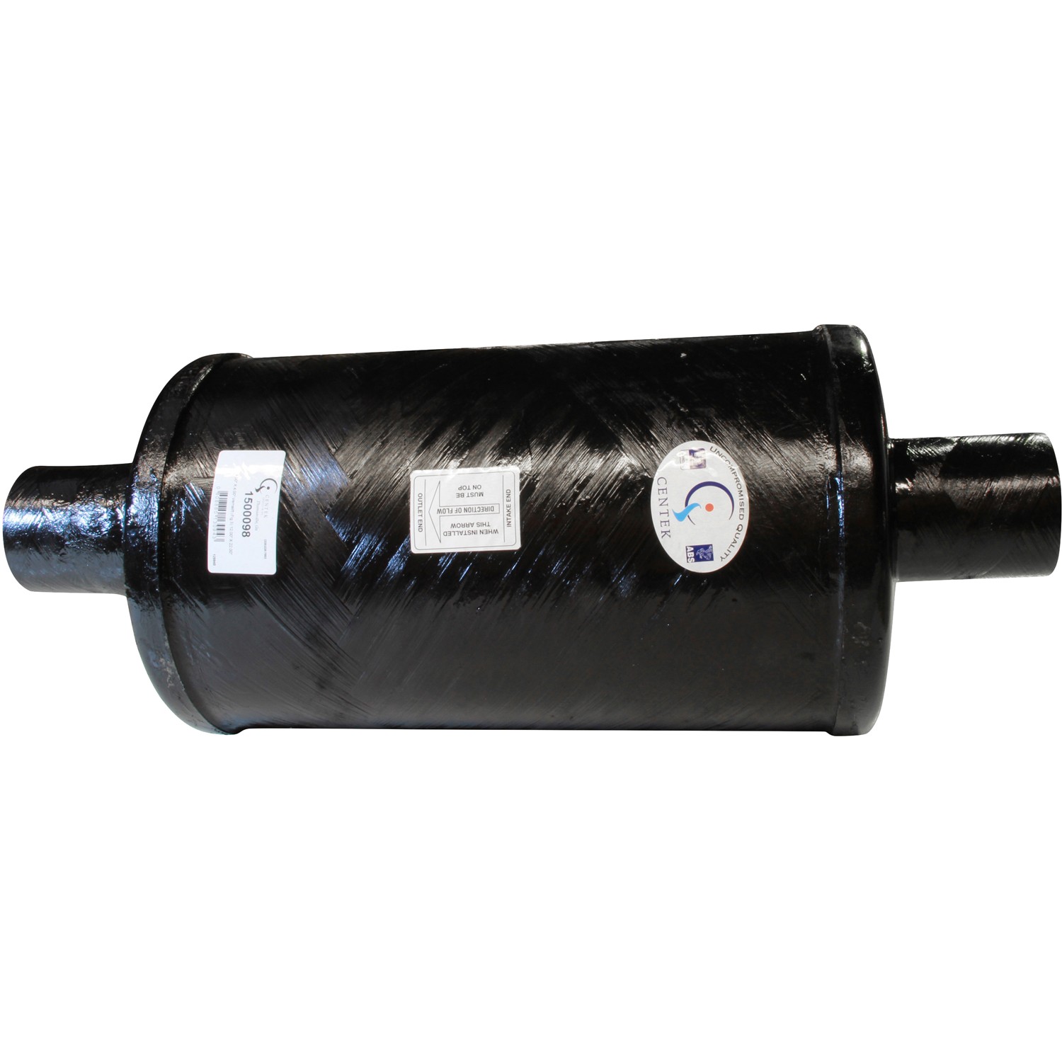 Centek Vernalift GRP Exhaust Waterlock (Inline / 102mm Hose) 1 Centek Vernalift GRP Exhaust Waterlock