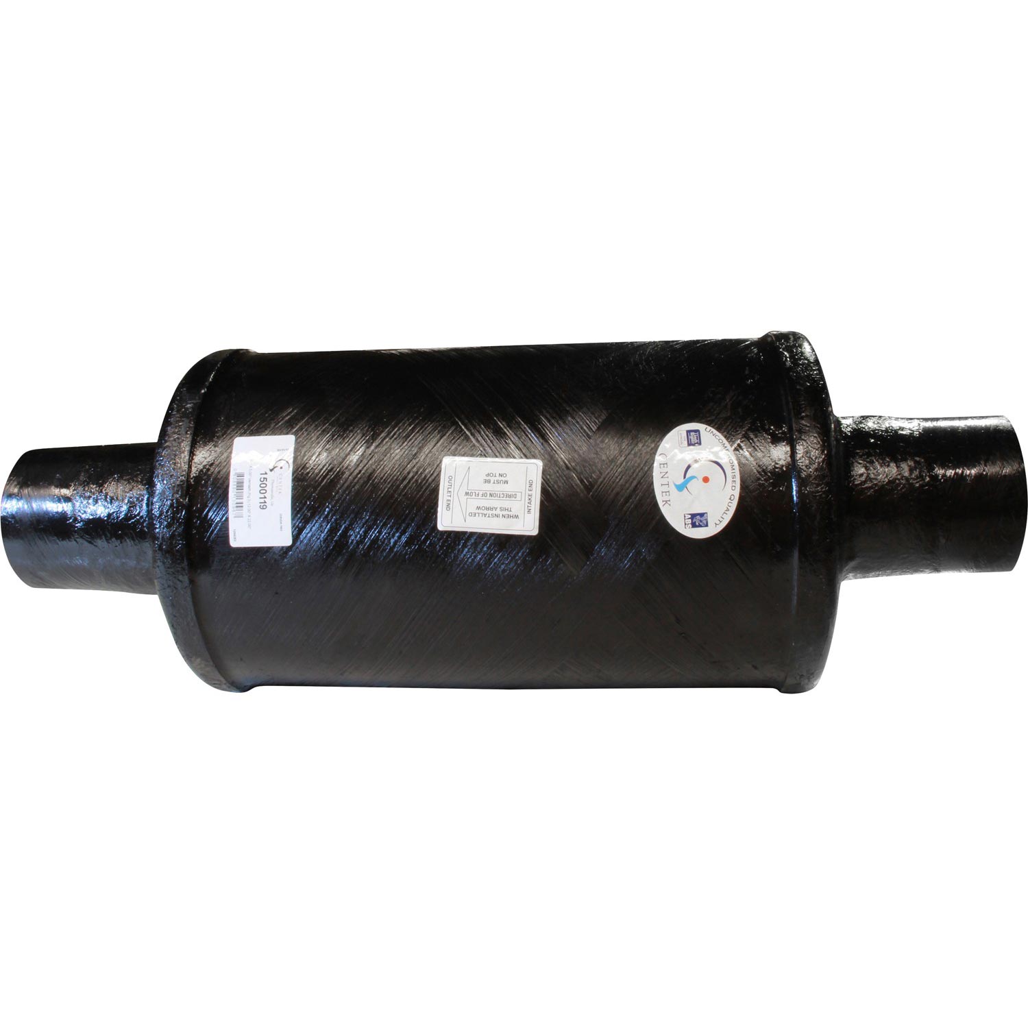 Centek Vernalift GRP Exhaust Waterlock (Inline / 89mm Hose) 1 Centek Vernalift GRP Exhaust Waterlock