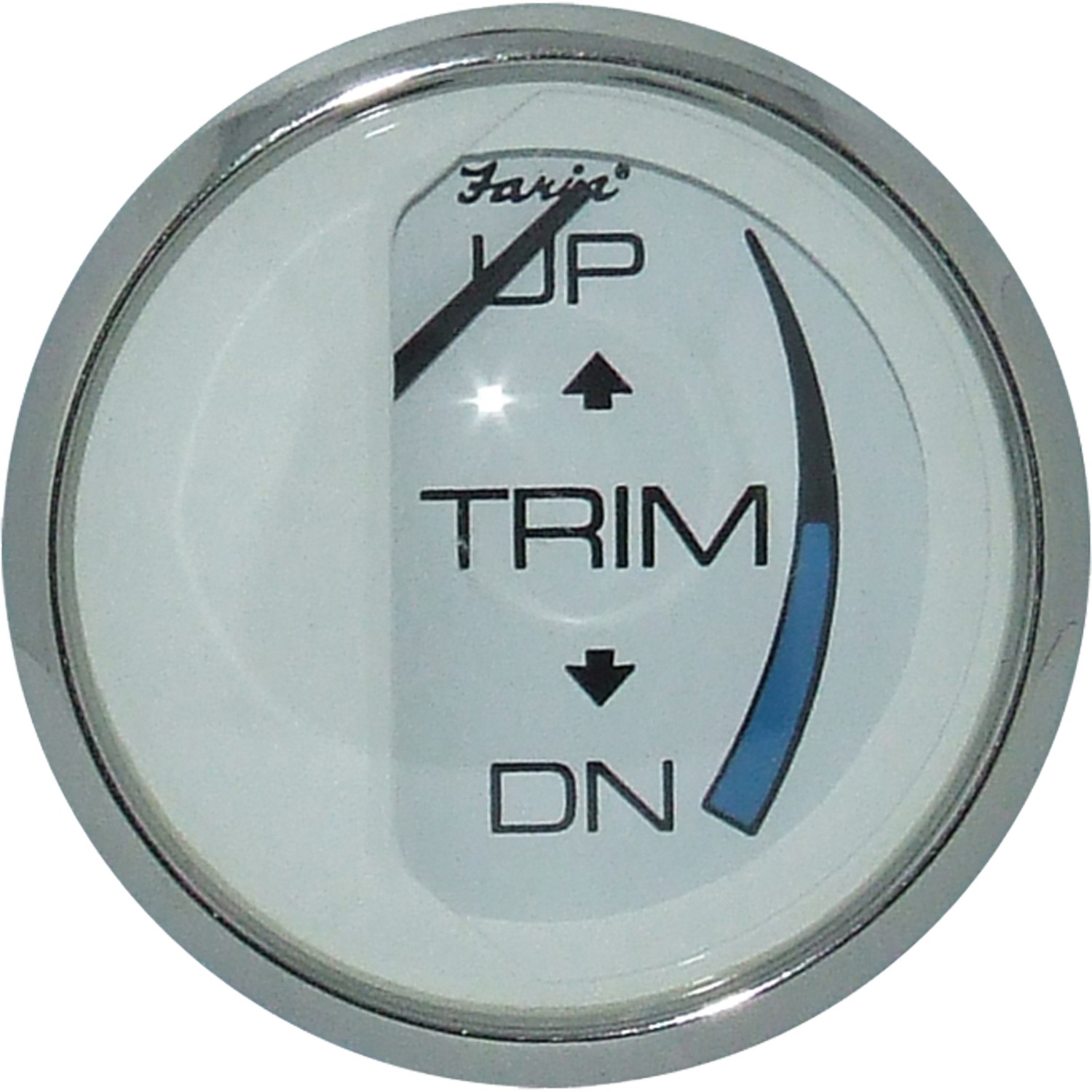 Faria Beede Trim Level Gauge in Chesapeake SS White Style (Type C) 1 Faria Beede Trim Level Gauge