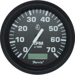 Faria Beede Tacho/Hourmeter in Euro Black