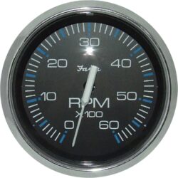 Faria Tachometer in Chesapeake SS Black