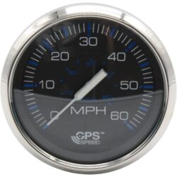 Faria Beede Speedometer in Chesapeake SS Black Style