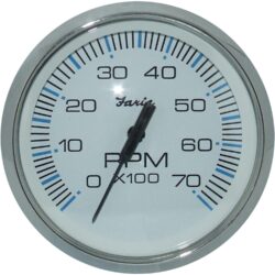 Faria Tachometer in Chesapeake SS White