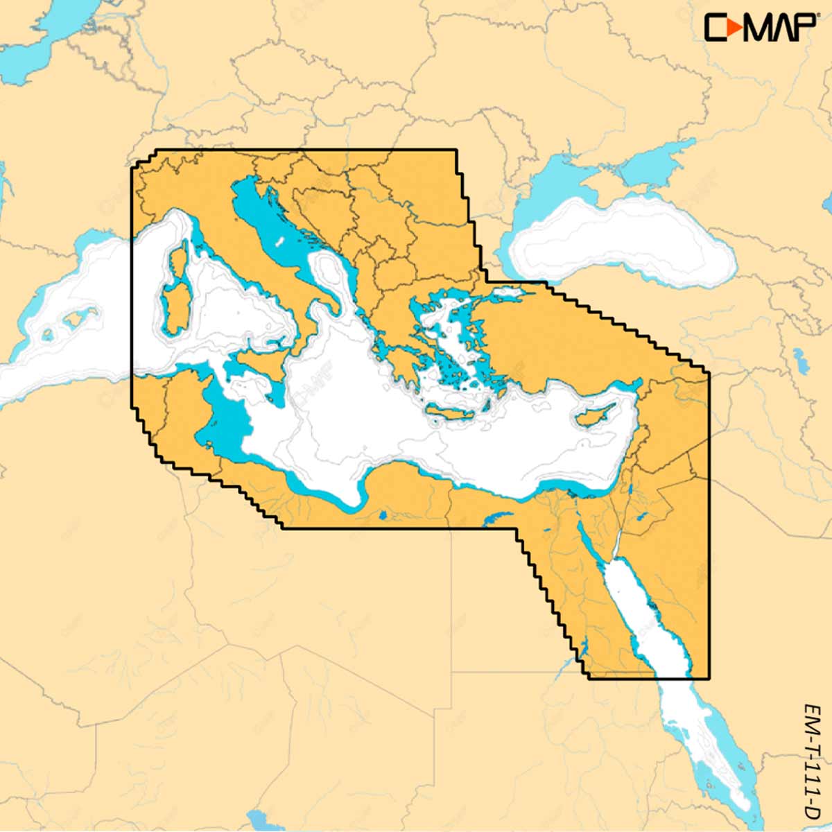 C-Map Discover X M-EM-T-111-D-MS East Mediterranean (Large) 1 C-Map Discover X M-EM-T-111-D-MS East Mediterranean (Large)