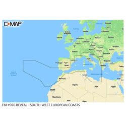 C-Map Reveal M-EM-Y076-MS South-West European Coasts (Large)