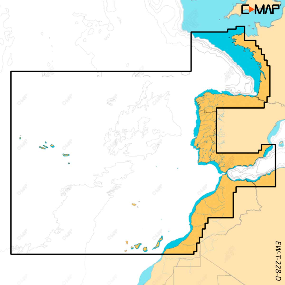 C-Map Discover X M-EW-T-228-D-MS West European Coasts (Large) 1 C-Map Discover X M-EW-T-228-D-MS West European Coasts (Large)