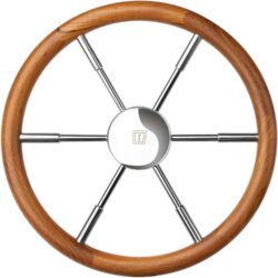 Vetus PRO60T Wooden Rimmed Marine Steering Wheel