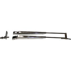 Vetus SSADX Stainless Steel Pantograph Wiper Arm Set