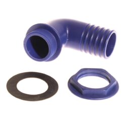 Plastic 40mm Angled Connector