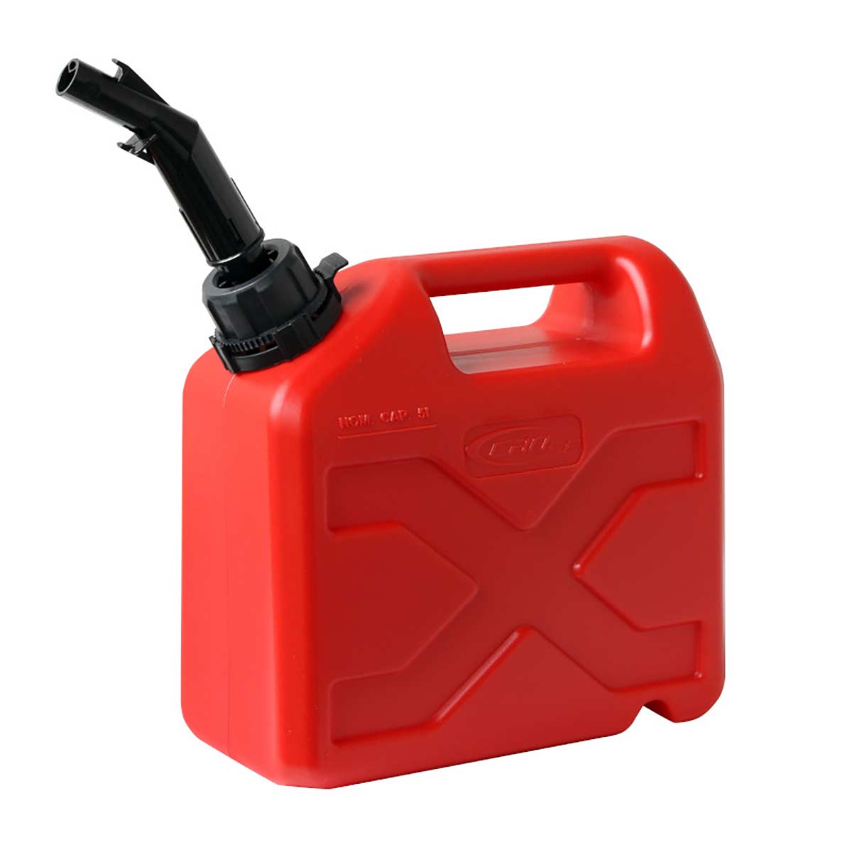 Can SB Plastic 5 Litre Fuel Jerry Can with Spout and Anti Spill Valve 1 Can SB Plastic 5 Litre Fuel Jerry Can with Spout and Anti Spill Valve