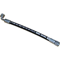 Seaflow Crimped Oil Pipe (3/8" BSP / Straight & 90&deg; / 12" Long)