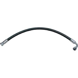 Seaflow Crimped Oil Pipe (3/8" BSP / Straight & 90&deg; / 24" Length)