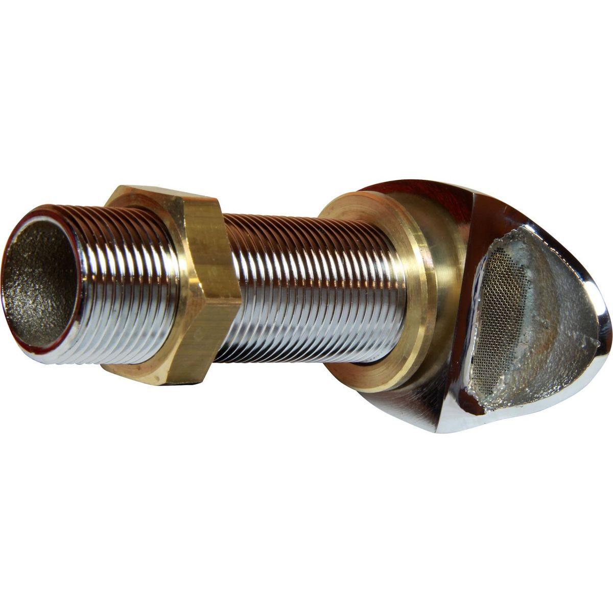 Maestrini Chrome Plated Brass Shell Tank Vent with Gauze (3/4" BSP) 2 Maestrini Chrome Plated Brass Shell Tank Vent with Gauze (3/4" BSP) - Image 2