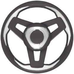 Ultraflex Black Aluminium Steering Wheel