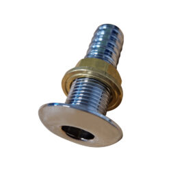 Osculati Chromed Brass Skin Fitting