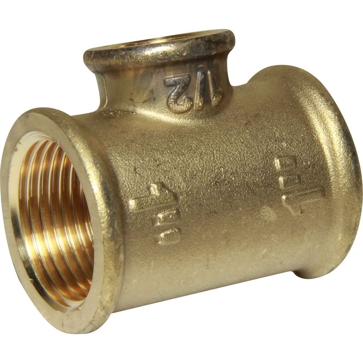 Maestrini Brass Unequal Tee Fitting (1" x 1/2" BSP Female) 1 Maestrini Brass Unequal Tee Fitting (1" x 1/2" BSP Female)