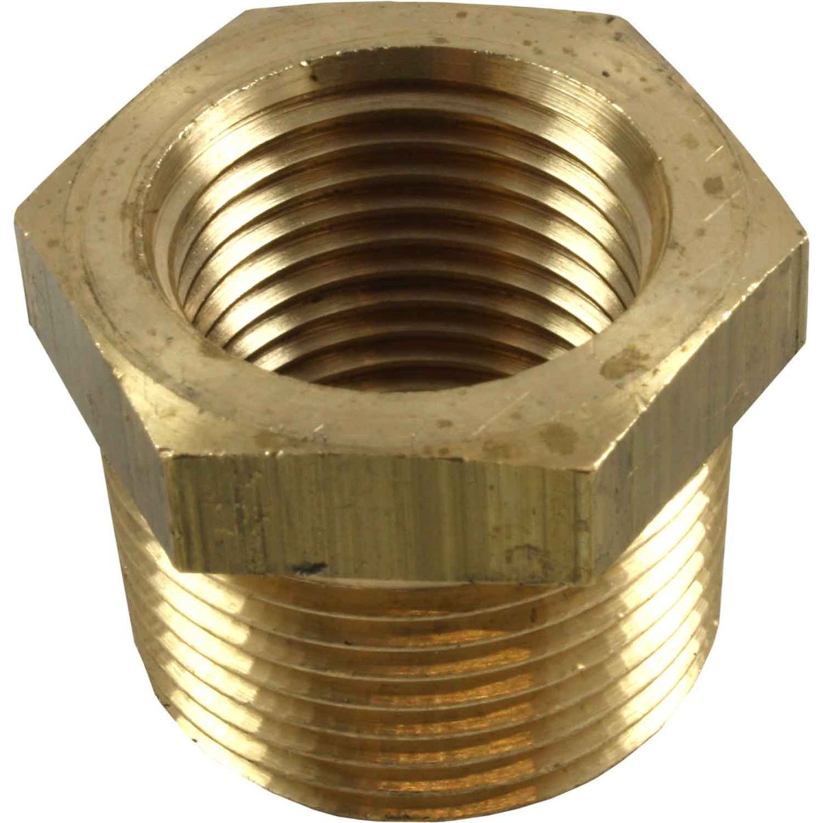 Maestrini Brass Reducing Bush (3/4" BSPT Male to 1/2" BSP Female) 1 Maestrini Brass Reducing Bush (3/4" BSPT Male to 1/2" BSP Female)