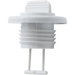 Osculati White Plastic Drain Plug Assembly