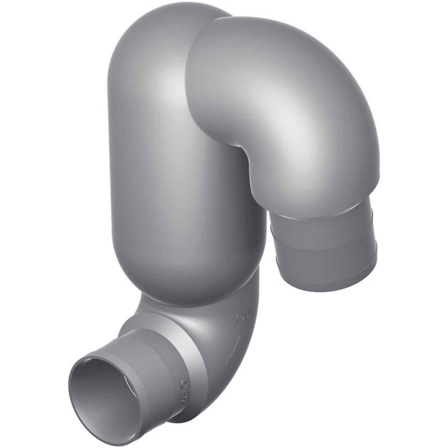 Vetus LT9090 Plastic Exhaust Gooseneck (90mm Diameter) 1 Vetus LT9090 Plastic Exhaust Gooseneck