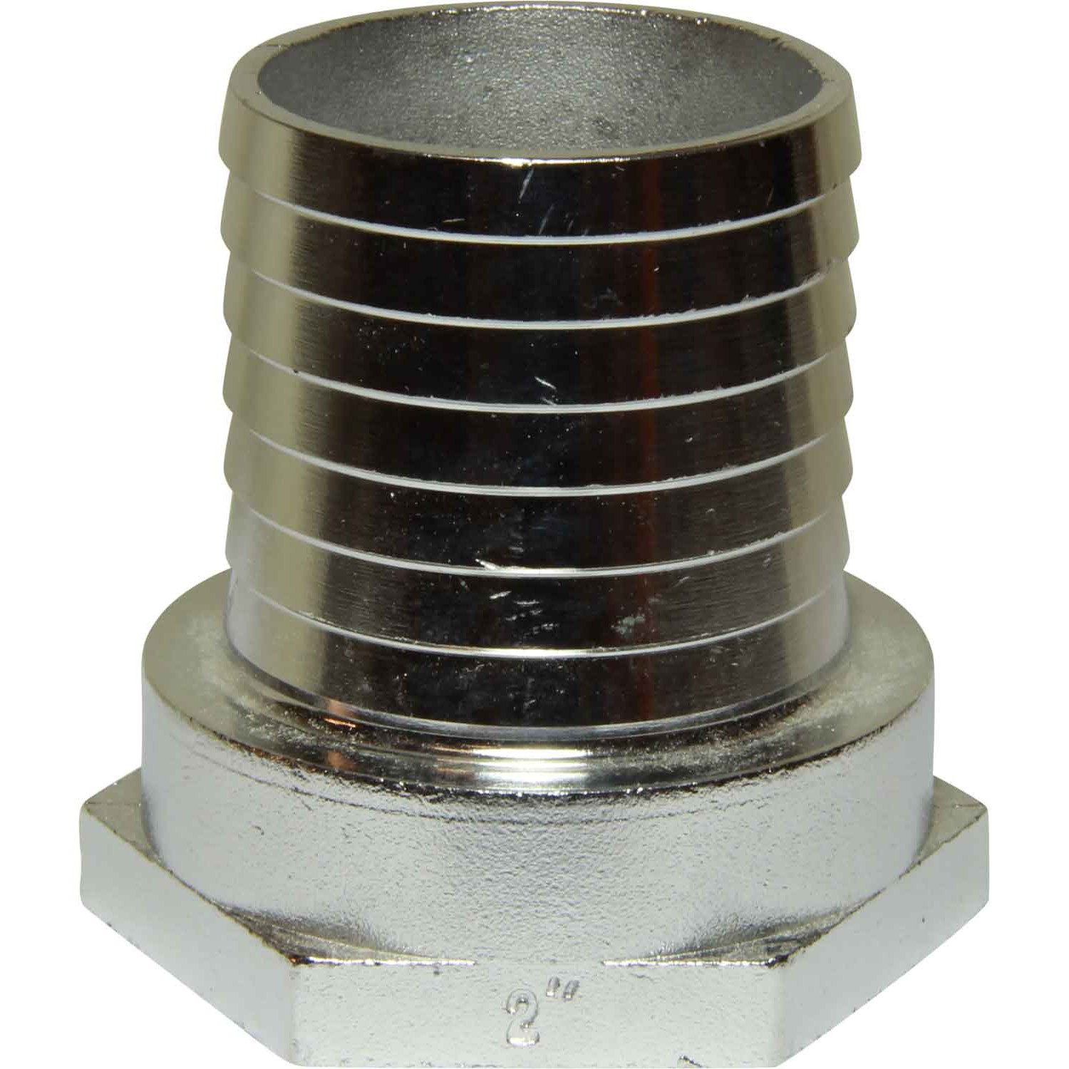 Osculati Stainless Steel 316 Hose Tail (2" BSP Female to 50mm Hose) 1 Osculati Stainless Steel 316 Hose Tail