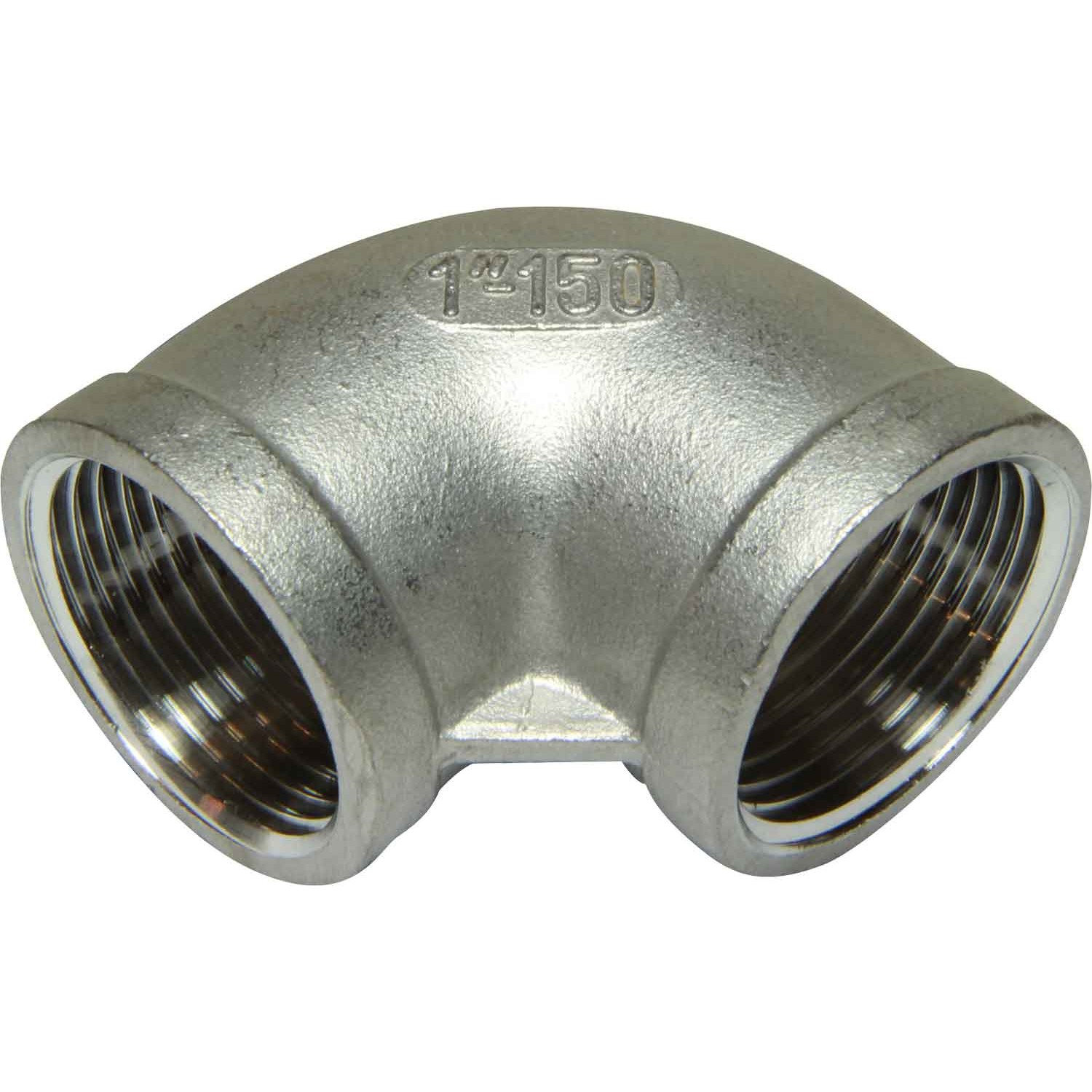 Osculati Stainless Steel 316 90 Degree Elbow (1" BSP Female) 1 Osculati Stainless Steel 316 90 Degree Elbow