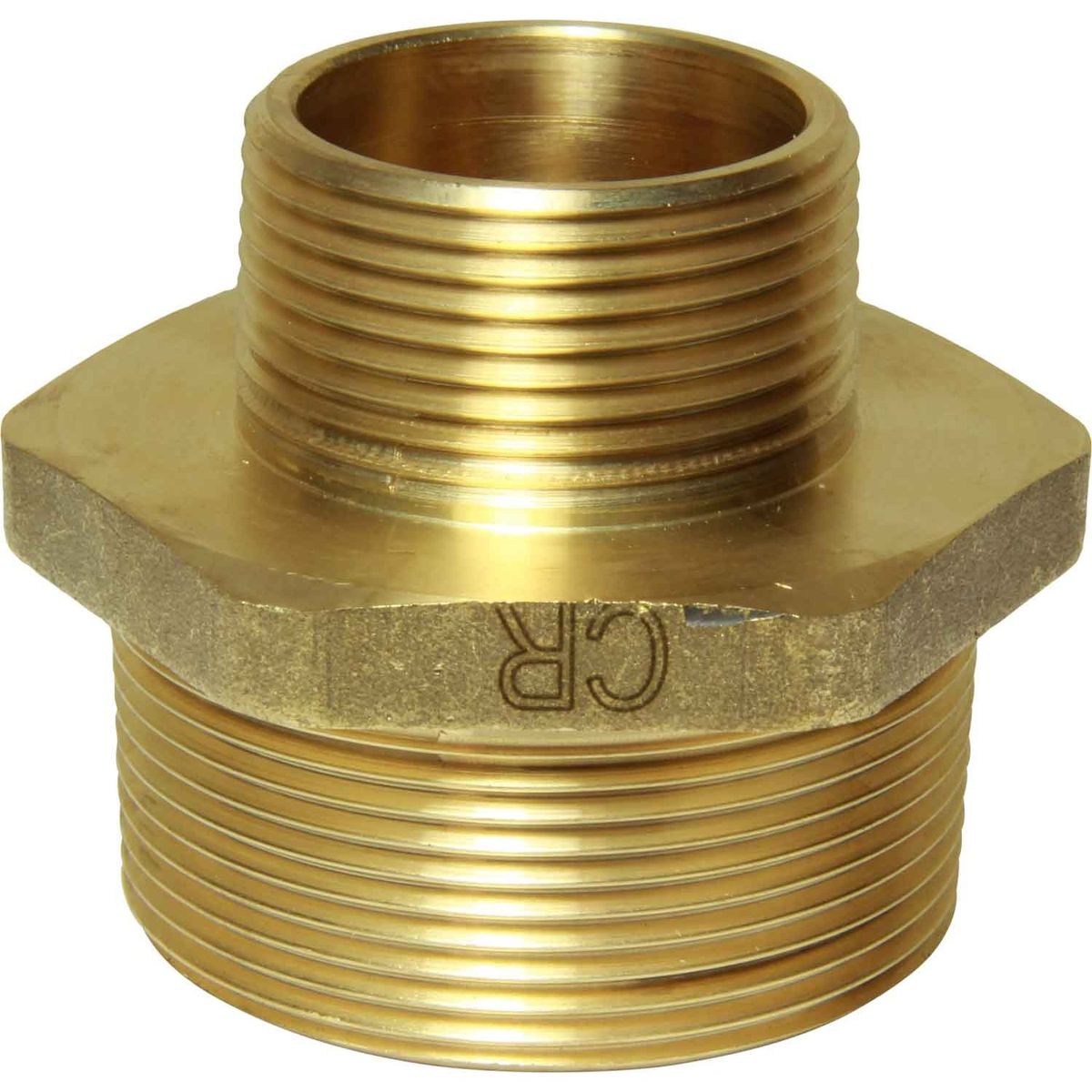 Maestrini DZR Reducing Nipple (2" BSPT Male to 1-1/4" BSPT Male) 1 Maestrini DZR Reducing Nipple (2" BSPT Male to 1-1/4" BSPT Male)