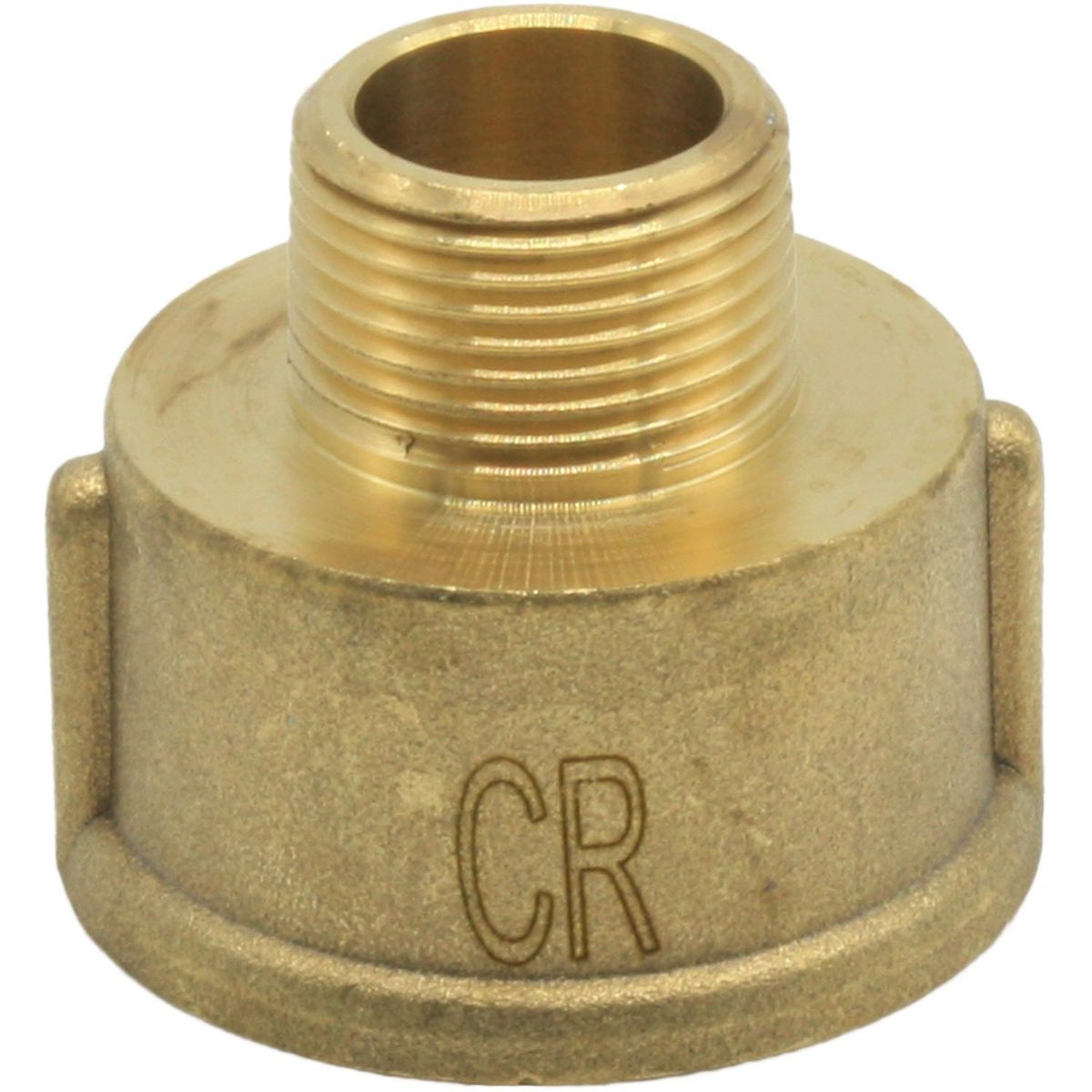 Maestrini DZR Reducing Adaptor (1-1/4" BSPP Female to 3/4" BSPT Male) 2 Maestrini DZR Reducing Adaptor (1-1/4" BSPP Female to 3/4" BSPT Male) - Image 2