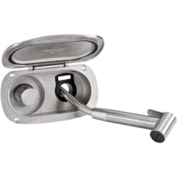 Stainless Steel Deck Shower with Hot and Cold Mixer